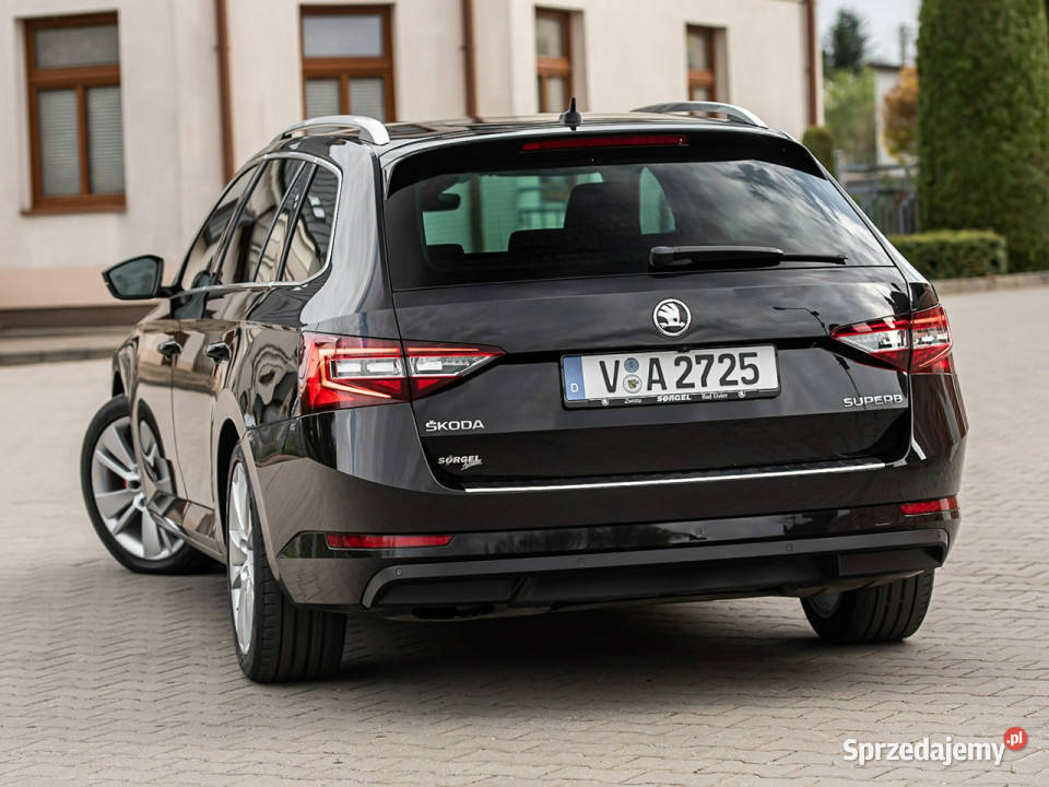 koda Superb 20TDI CR 150 Super Stan Zadbana III Rok produkcji 2016 mazowieckie Zwoleń