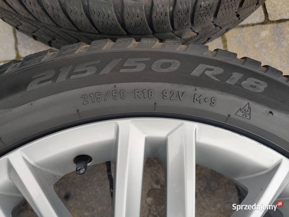 oryginale felgi koła seat opony zimowe 21550 R18 śląskie sprzedam