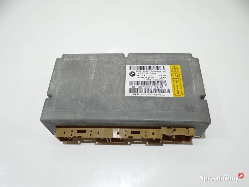 MODUŁ PODUSZEK POWIETRZNYCH BMW E60 E61 6975686 Strzyżewice