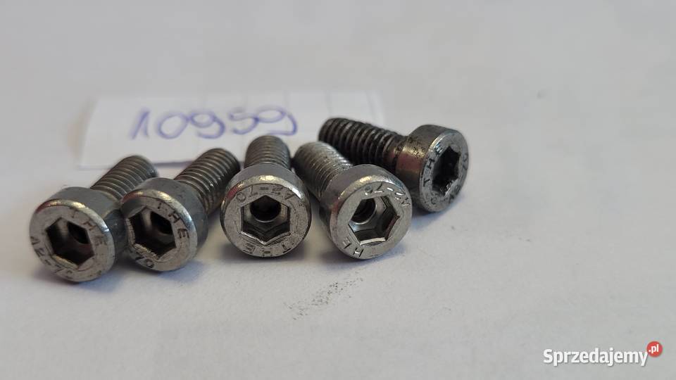 5x12 A2 Imbus DIN 6912 łeb walcniski