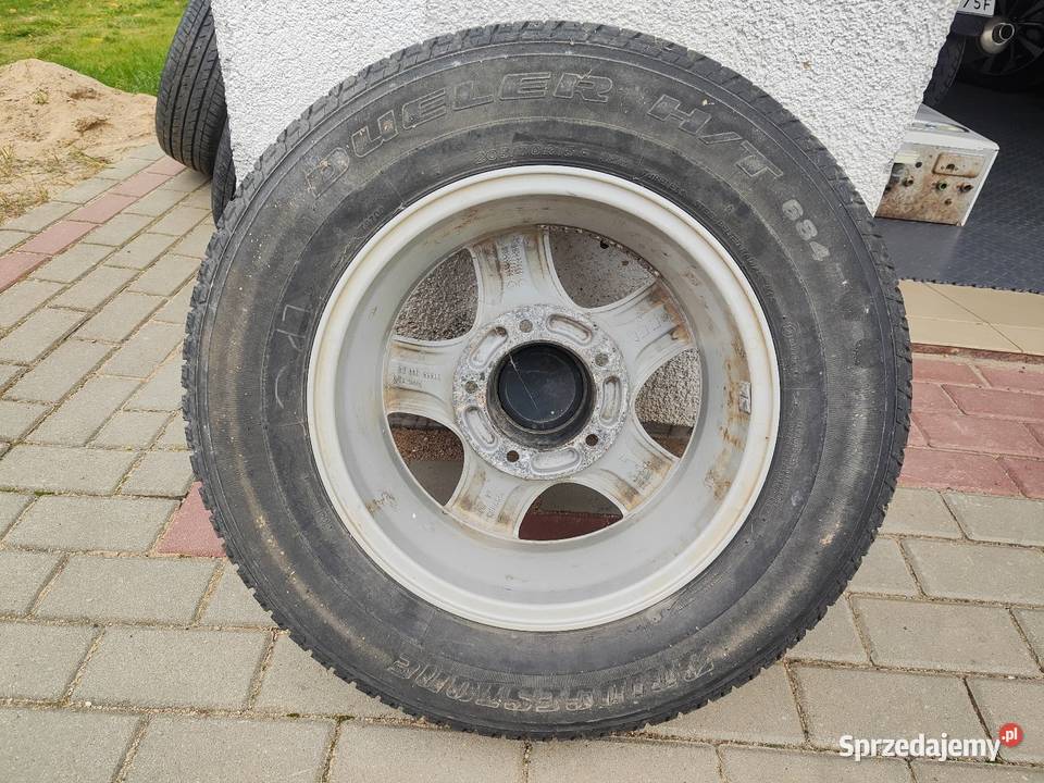 Alufelga 4x4 15 20570 R 15 z opona Bridgestone Olsztyn