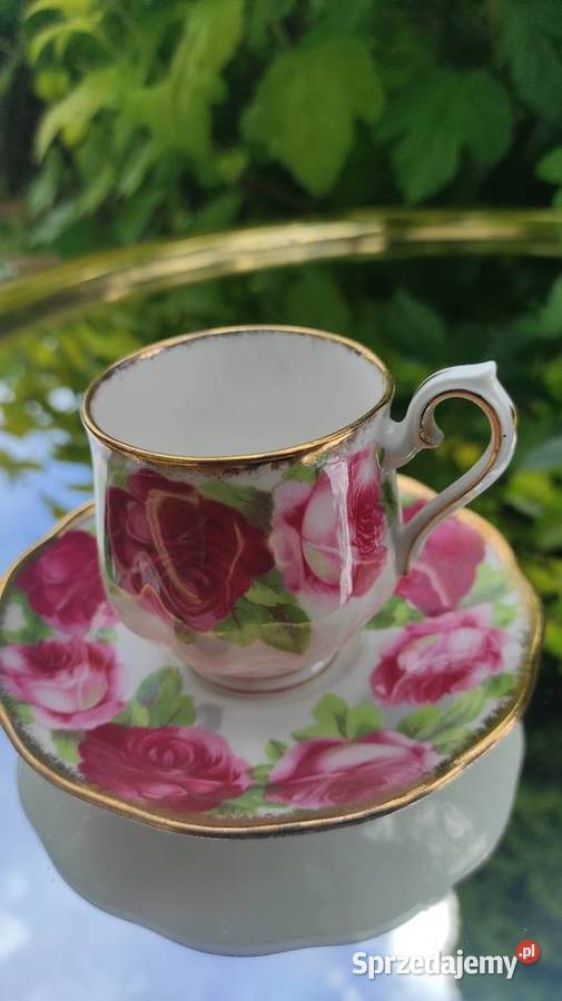 ROYAL ALBERTOLD ENGLISH ROSEkolekcjonerskie Duo Pabianice sprzedam