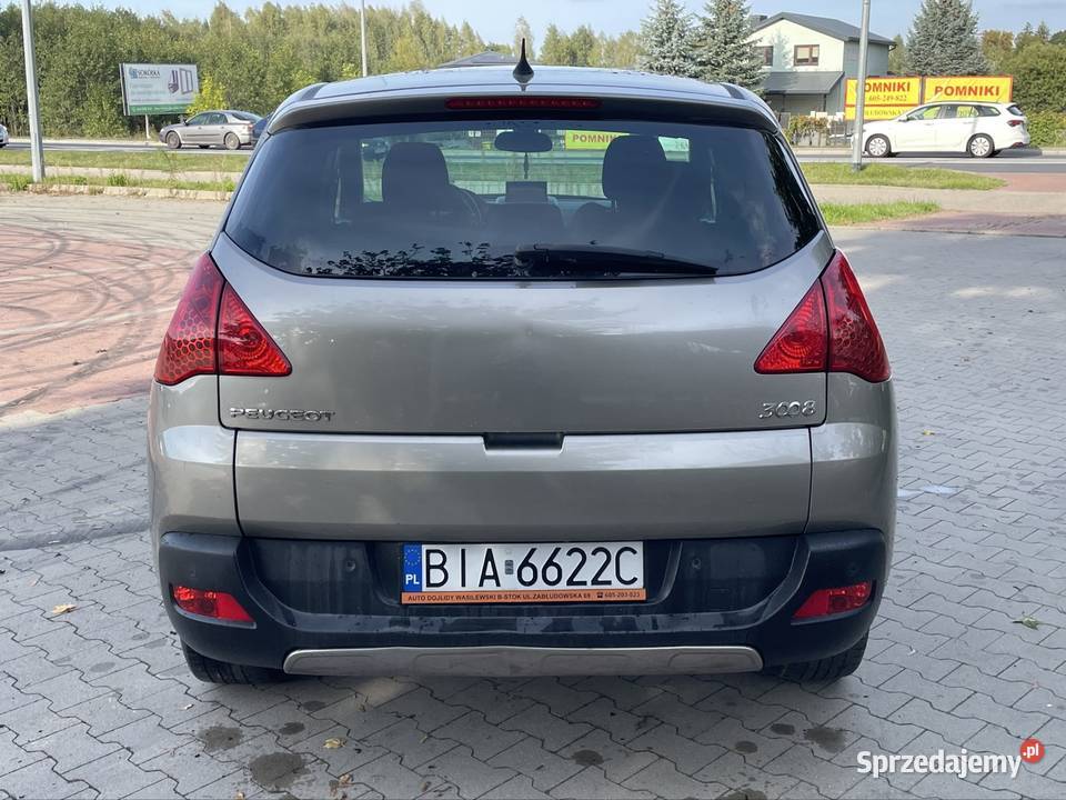 PEUGEOT 3008 16HDI 112 Klimatronik zamiana podlaskie Białystok