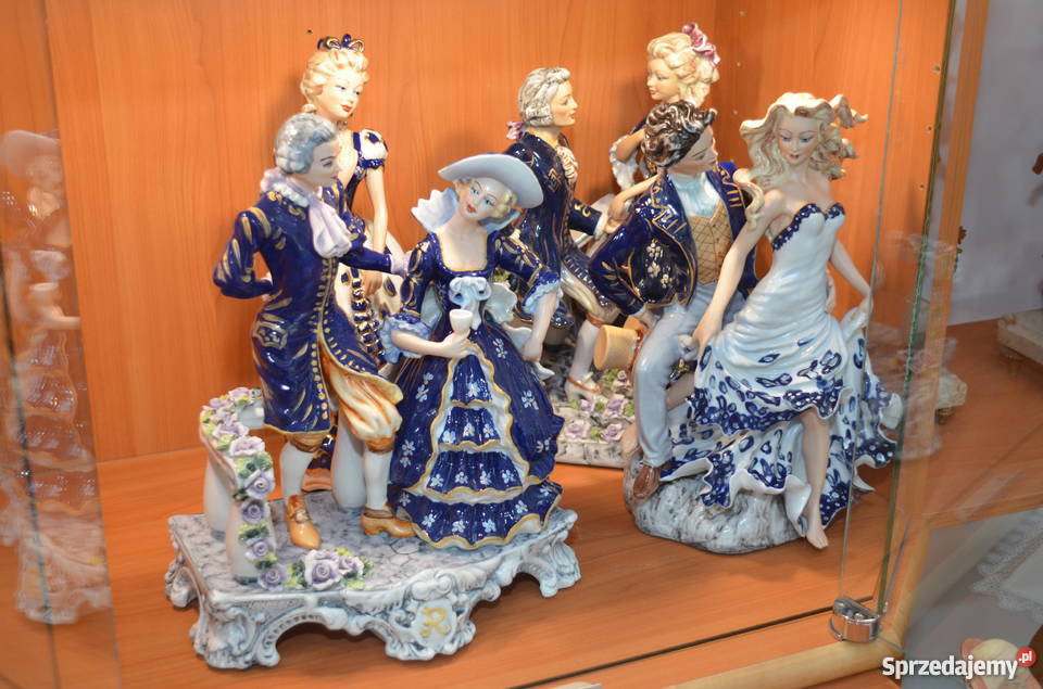 Figurka Porcelana reg Alba Iulia Rumunia koronki Porcelana i szkło Środa Wielkopolska