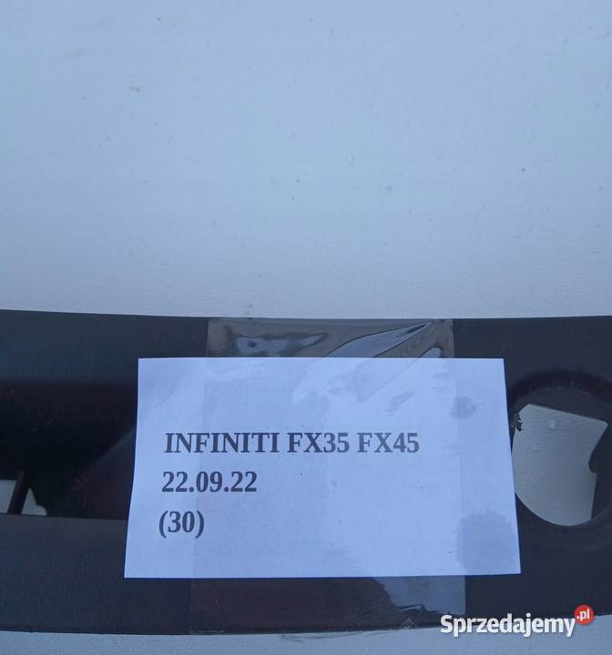 KRATKA NAWIEWU POD SZYBĘ LP INFINITI FX35 FX45 Nowy Tomyśl sprzedam