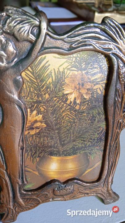 MIEDZIANA OZDOBNA RAMKA NA ZDJĘCIE Piła