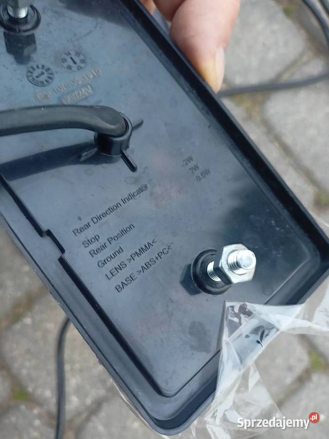 Przyczepa jednoosiowa lampy led kujawsko-pomorskie Bydgoszcz