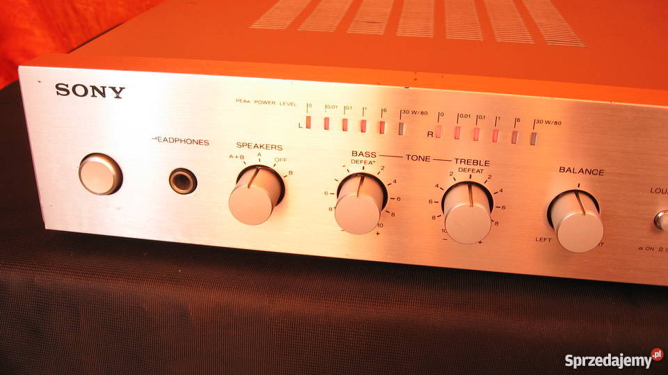 SONY taf30 WZMACNIACZ Vintage do Dużej Wieży Świebodzice
