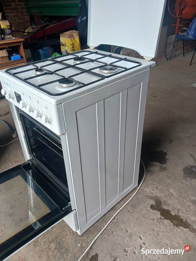 Kuchenka gazowa z piekarnikiem elektrycznym Łukawa sprzedam