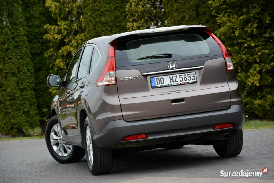 Honda CRV Ledy Alcantara 1Ręce Klimatronik Ostrów Mazowiecka