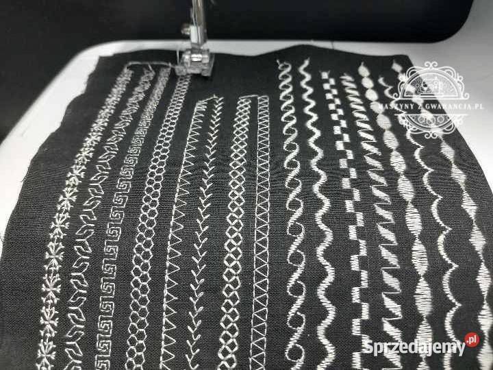 Maszyna do szycia CARINA DIAMOND skora jeans