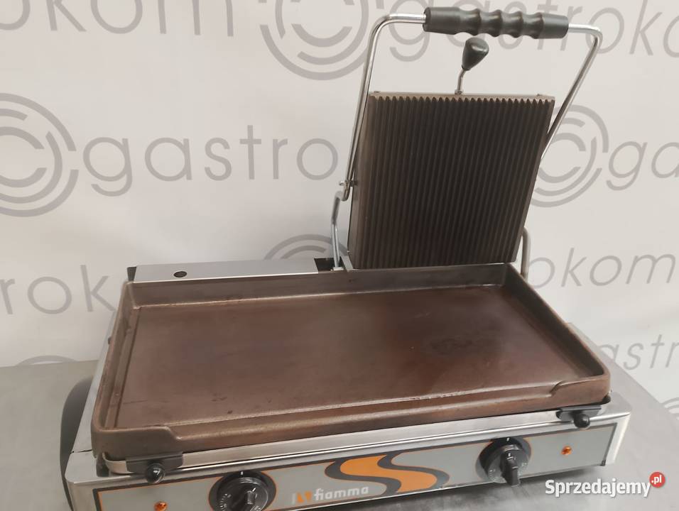 Kontakt grill podwójny gładki GR 81L Fiamma