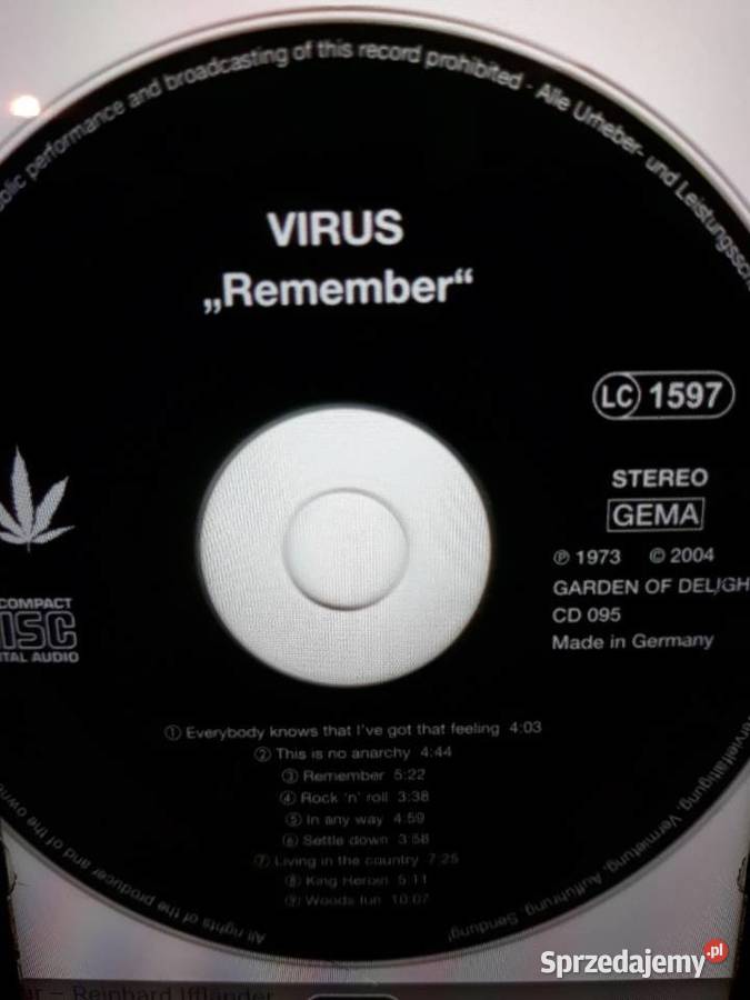 Archiwum Prog Rocka Krautrocka VIRUS Live Rzeszów