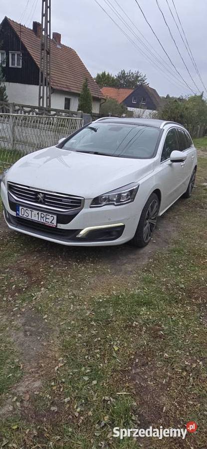 Peugeot 508 sw 2015 lift full led 20 bluehdi 150 aluminiowe felgi Popielów