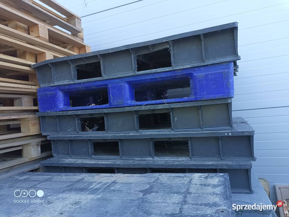 Palety higieniczne plastikowe pełne 120x80 24 Kłodzko
