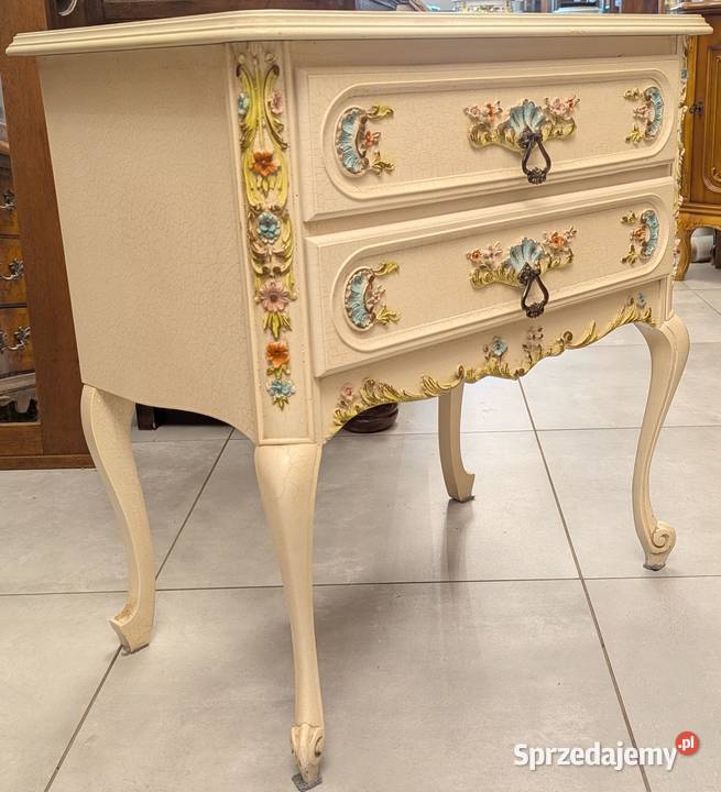 Piękna komoda ludwikowska ecrusklep Dąbrowa Dąbrowa Górnicza