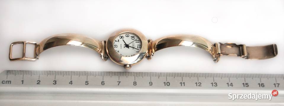 Srebrny zegarek damski klasyczny Osin quartz lubelskie