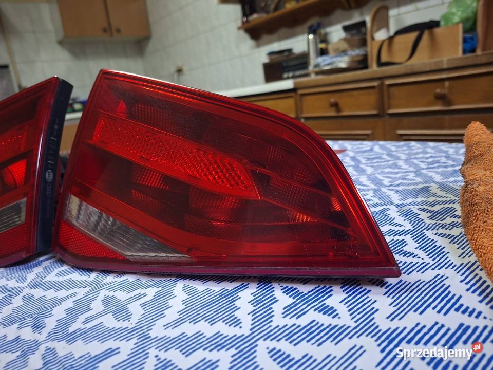 Lampy lewa prawa tył w klapę audi a4b8 2008 8K5 Chełm sprzedam