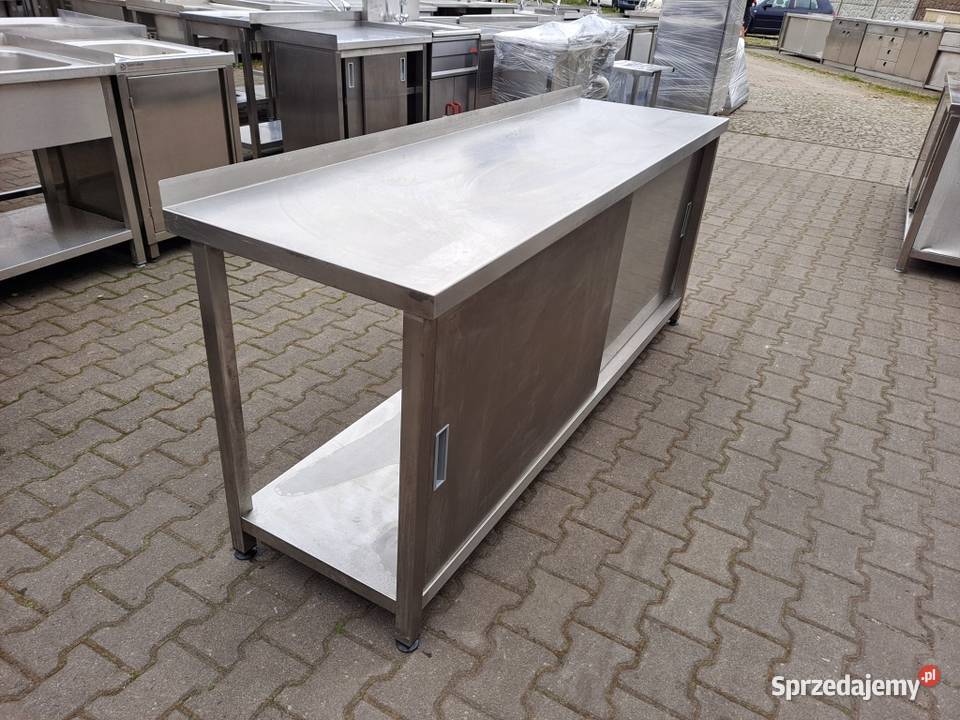 STÓŁ Z SZAFKĄ DRZWI SUWANE 2006085 M7N Nowe Skalmierzyce sprzedam