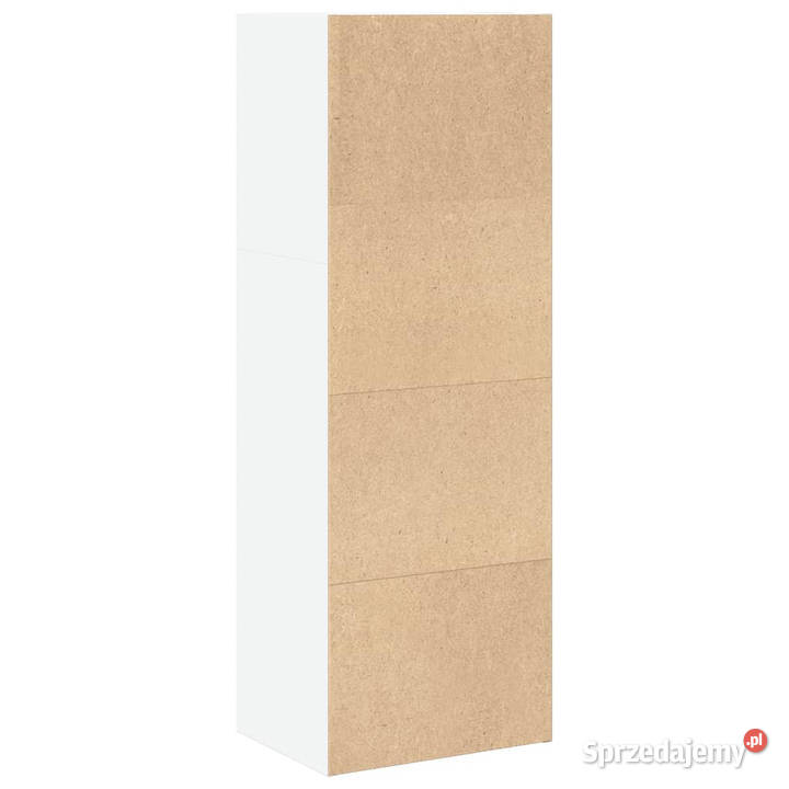 Regał na książki biały 40x30x114 WM857867 Warszawa