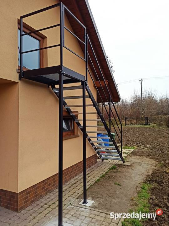 Schody zewnętrzne produkcja i montaż Kępno