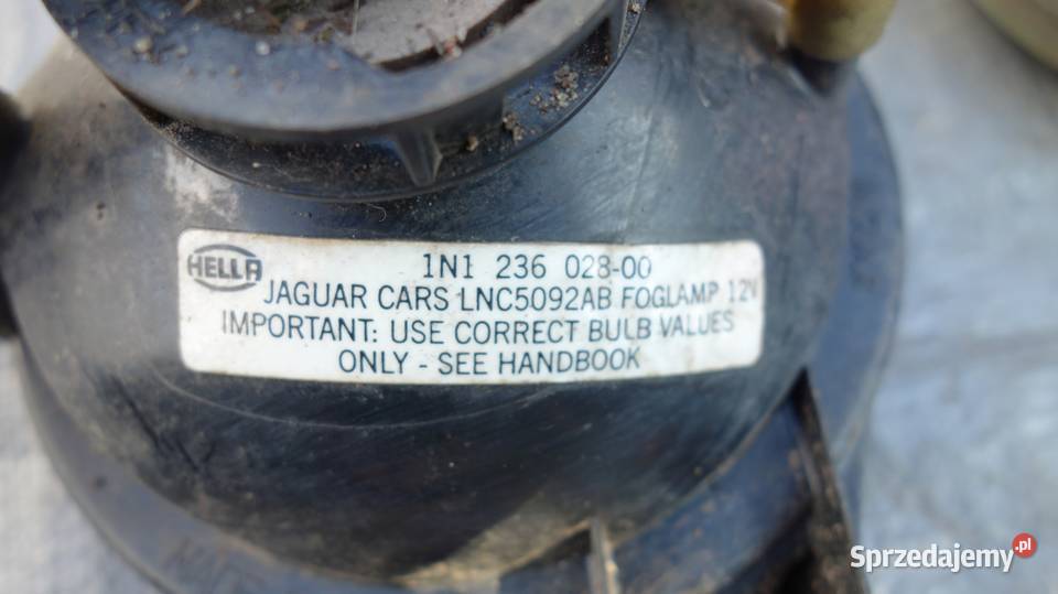 HALOGEN PRZÓD JAGUAR XJ8 halogeny Ruda Śląska