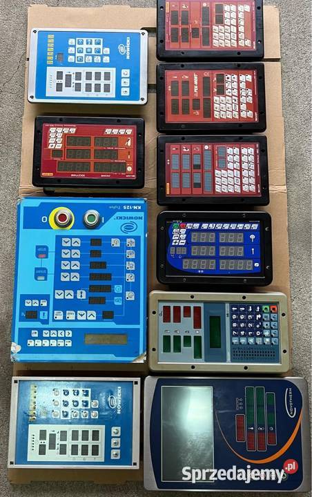 Panele operatorskie do maszyn masarskich Produkcja Wymiarki