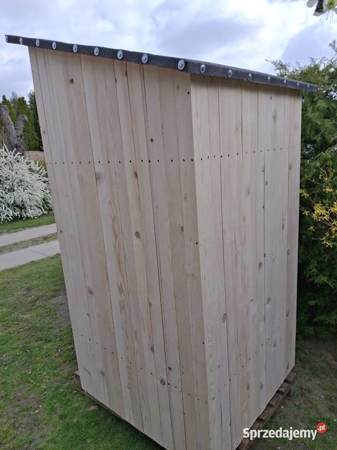 Toaleta drewniana Wc na działkę Lipienice