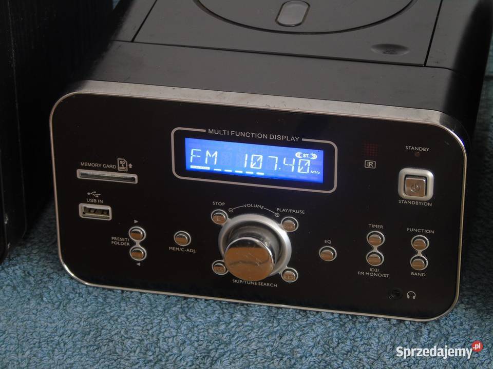 Wieża JGC MS203 CD USB mp3 AUX kolumny sprawna sprzedam