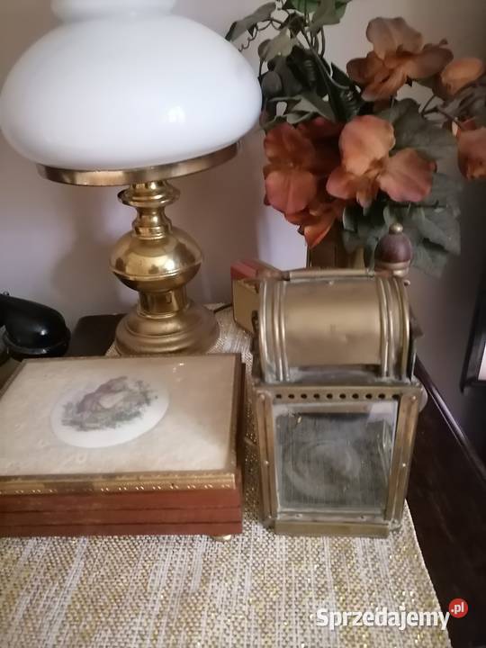 Niemiecka wojskowa lampa karbidowa z lat 30 tych Kraków