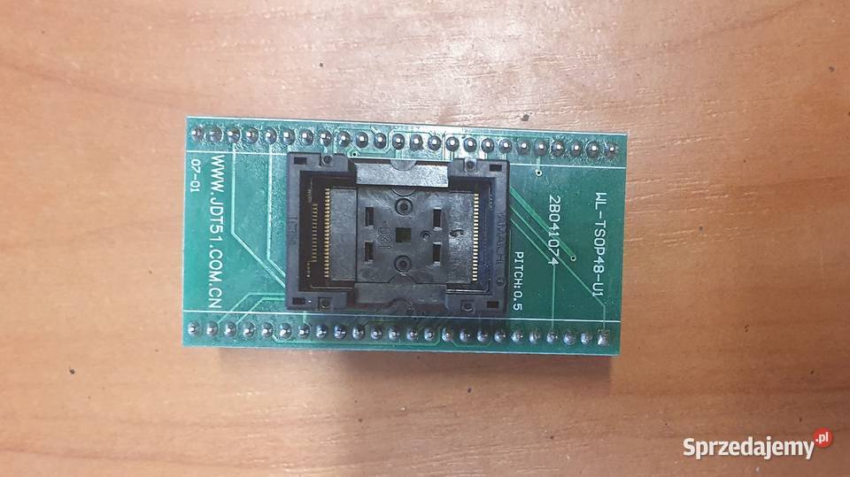 Adapter WLTSOP48U1 TSOP 48 ZIF 27C010 Łódź sprzedam
