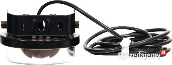 Lampa do jazdy dziennej LED okrągła 1224V biała małopolskie Kamionna