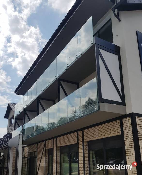 Balustrady szklane kabiny prysznicowe lustra Nowy Tomyśl
