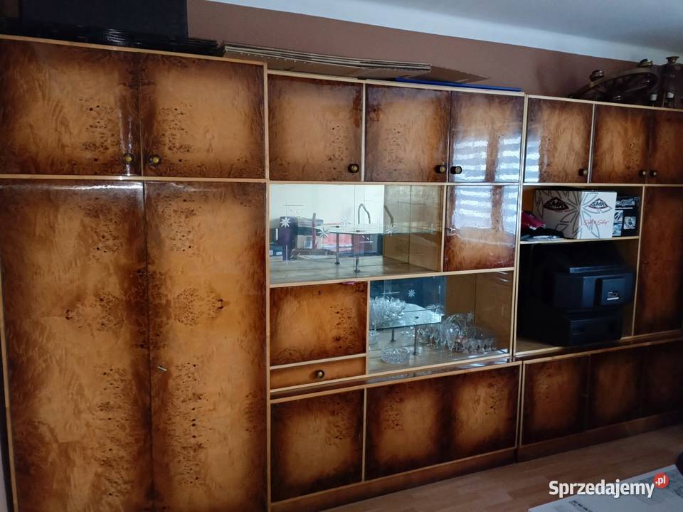 Meblościanka PRL lata 80 Orzesze
