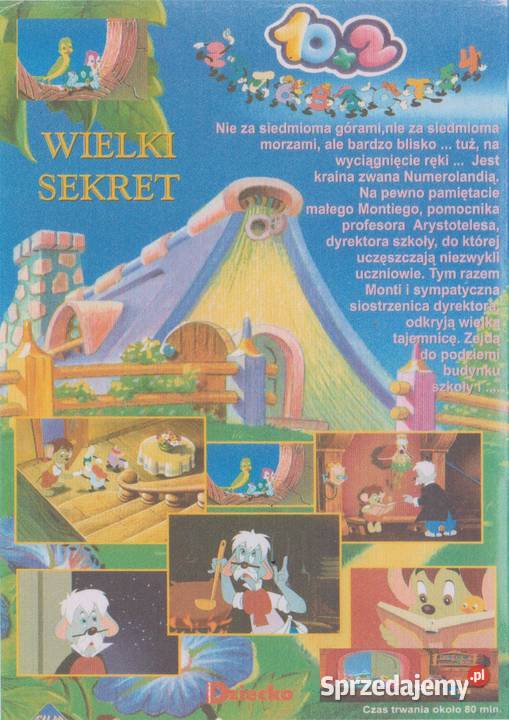 Magiczne cyferki Wielki Sekret bajka na DVD Warszawa