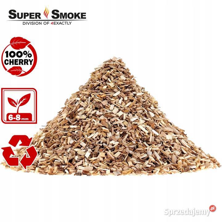 Zrębki Wędzarnicze Super Smoke CHERRY KL08 68mm Białystok