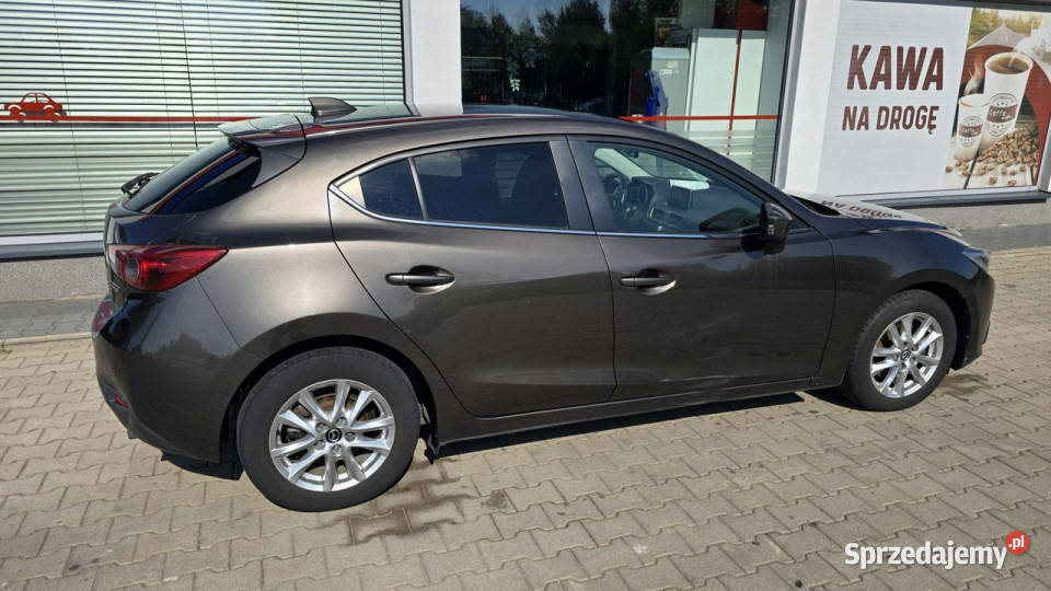 Mazda 3 1 rej 2015 Salon Jeżdżąca Uszkodzony bok mazowieckie Karczew sprzedam