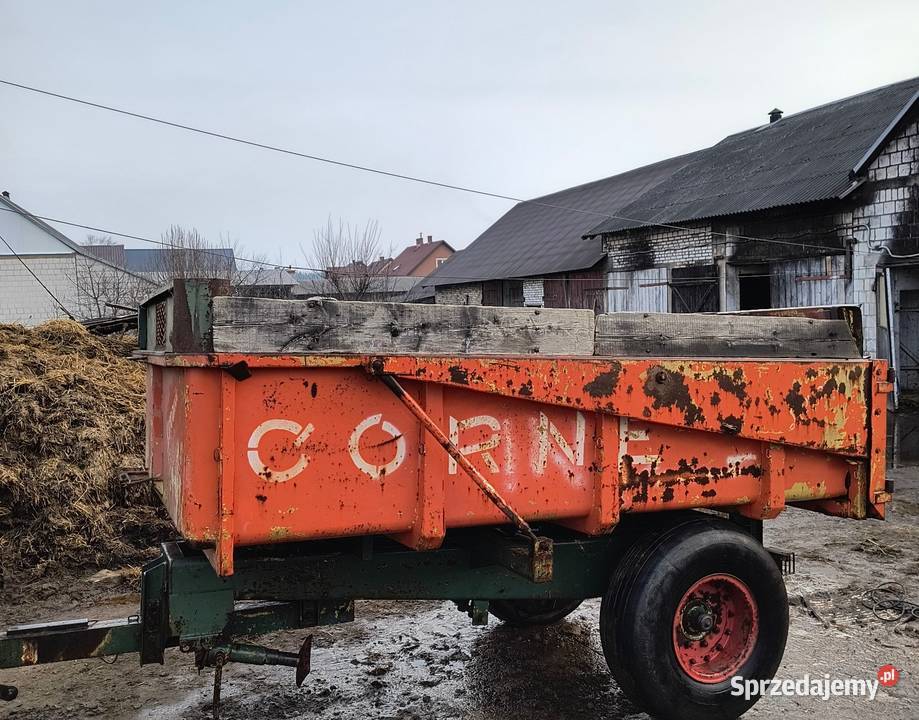 Sprzedam Przyczepa Skorupowa jednoosiowa skorupa nieuszkodzony Łomża