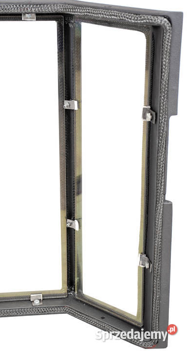 Przeróbka drzwiczek kominkowych kominka Piece i kominki małopolskie Radziszów