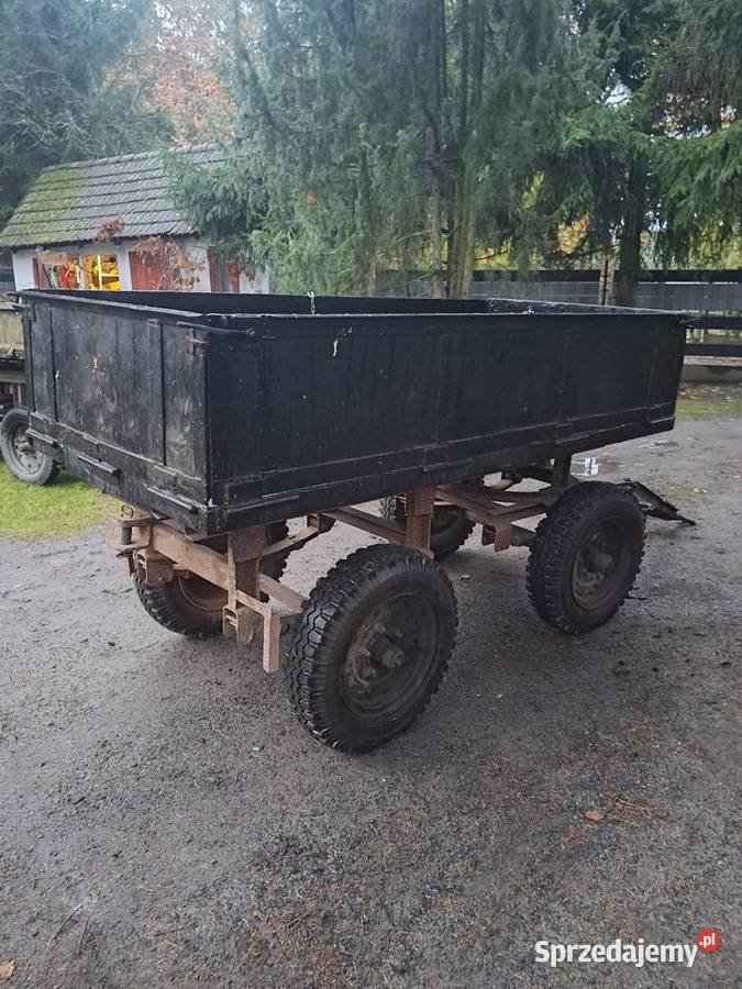 Przyczepka Multicar minitraktorek sztywna 2 Krosno Odrzańskie