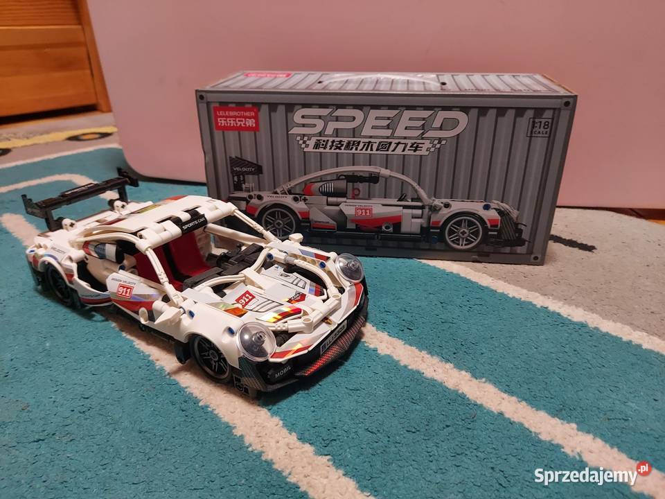 Klocki Supercar niebieski Bielsko-Biała