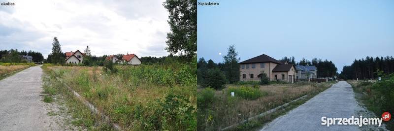 Sprzedam działkę budowlaną Czarny Las os Villa Czarny Las sprzedam
