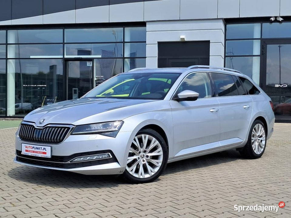 Skoda Superb 2023r 20 TDI 200 Matrix Kamera