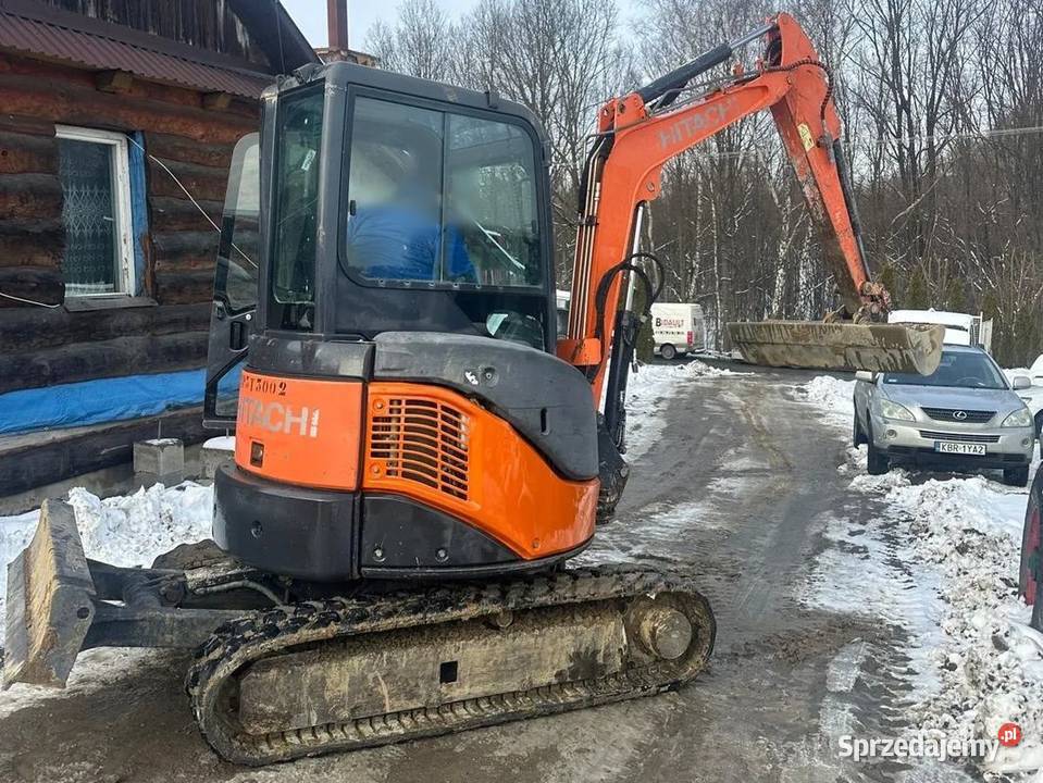 Minikoparka Gąsienicowa HITACHI ZX33 ZX33U3 CLR Filtry Tymowa