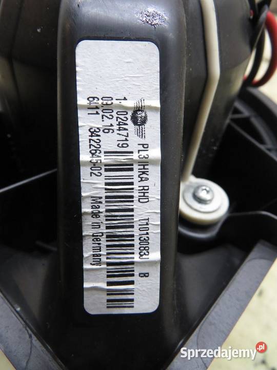 WENTYLATOR DMUCHAWY MINI COUNTRYMAN R60 LIFT lubelskie