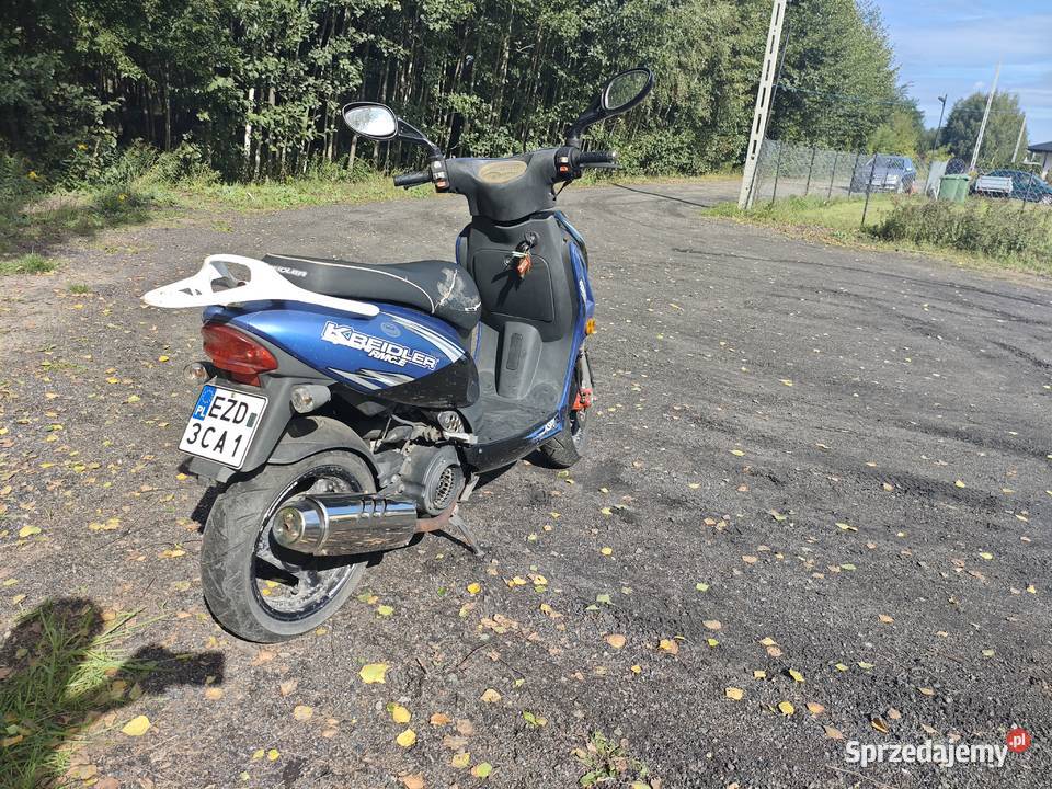 Skuter 125 nieuszkodzony łódzkie Zduńska Wola