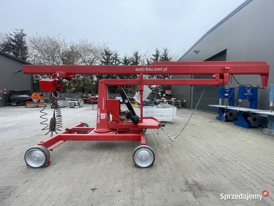 Dźwig Steinweg Bocker MK 400 5 żuraw minikran pełny VAT Ślesin