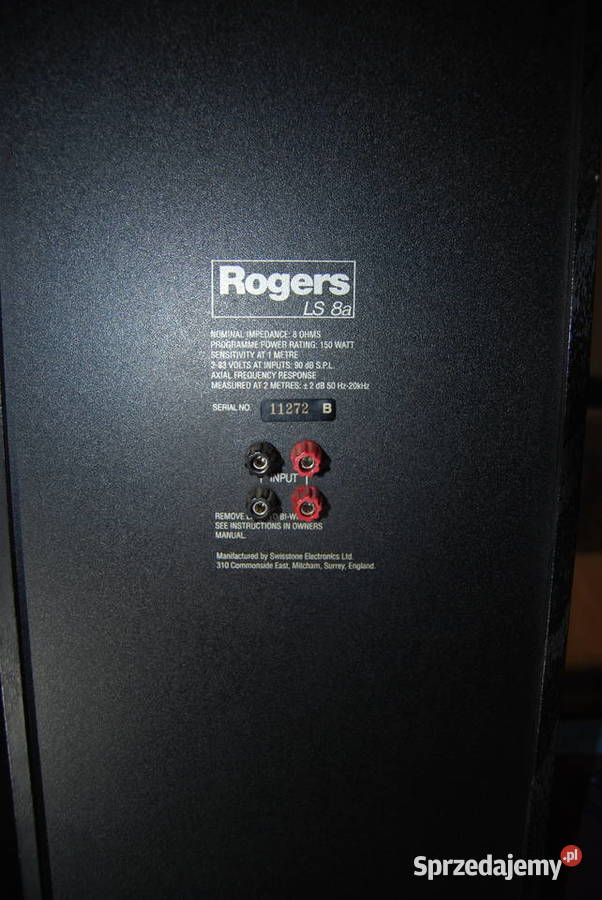 kolumny podłogowe Rogers LS8a małopolskie Kraków