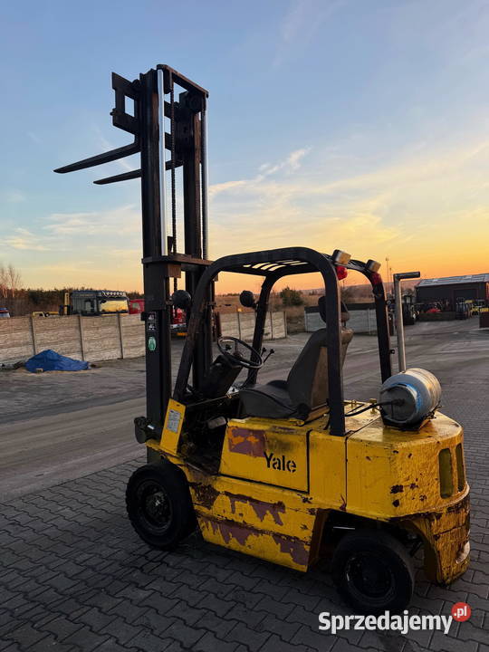 wózek widłowy YALE GLP20 LPG 320m udźwig 2000 łódzkie Działoszyn