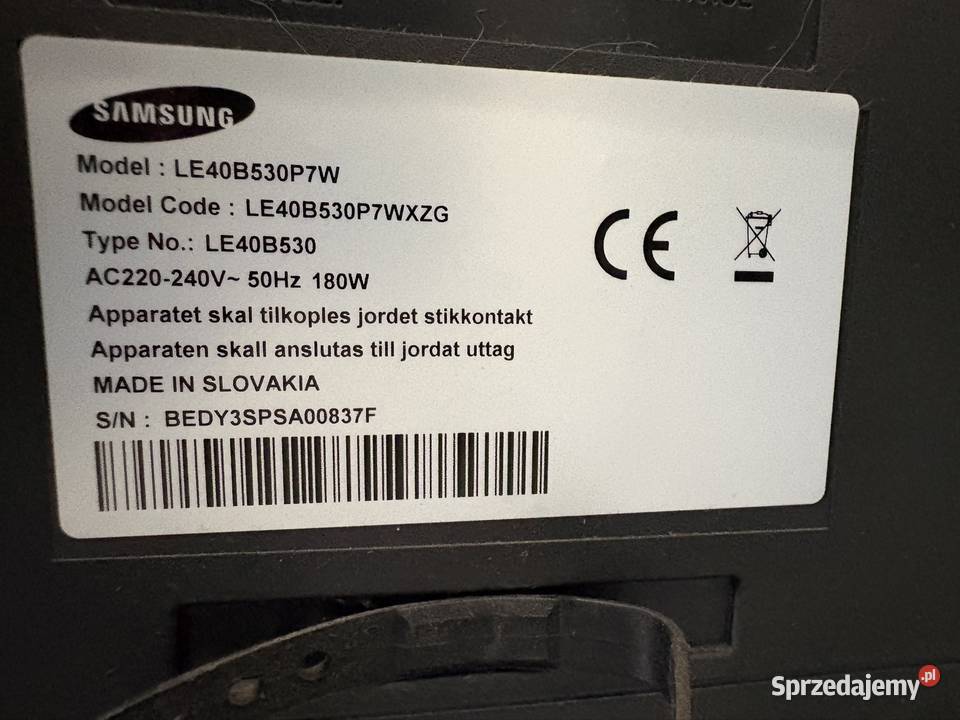 Samsung 40 Góra Bałdrzychowska-Kolonia
